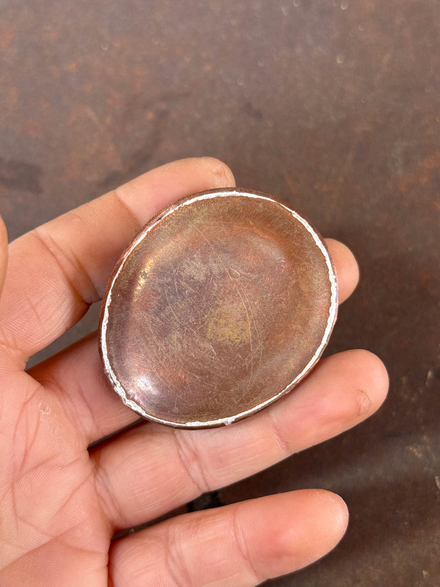 Copper Worry Stone #2