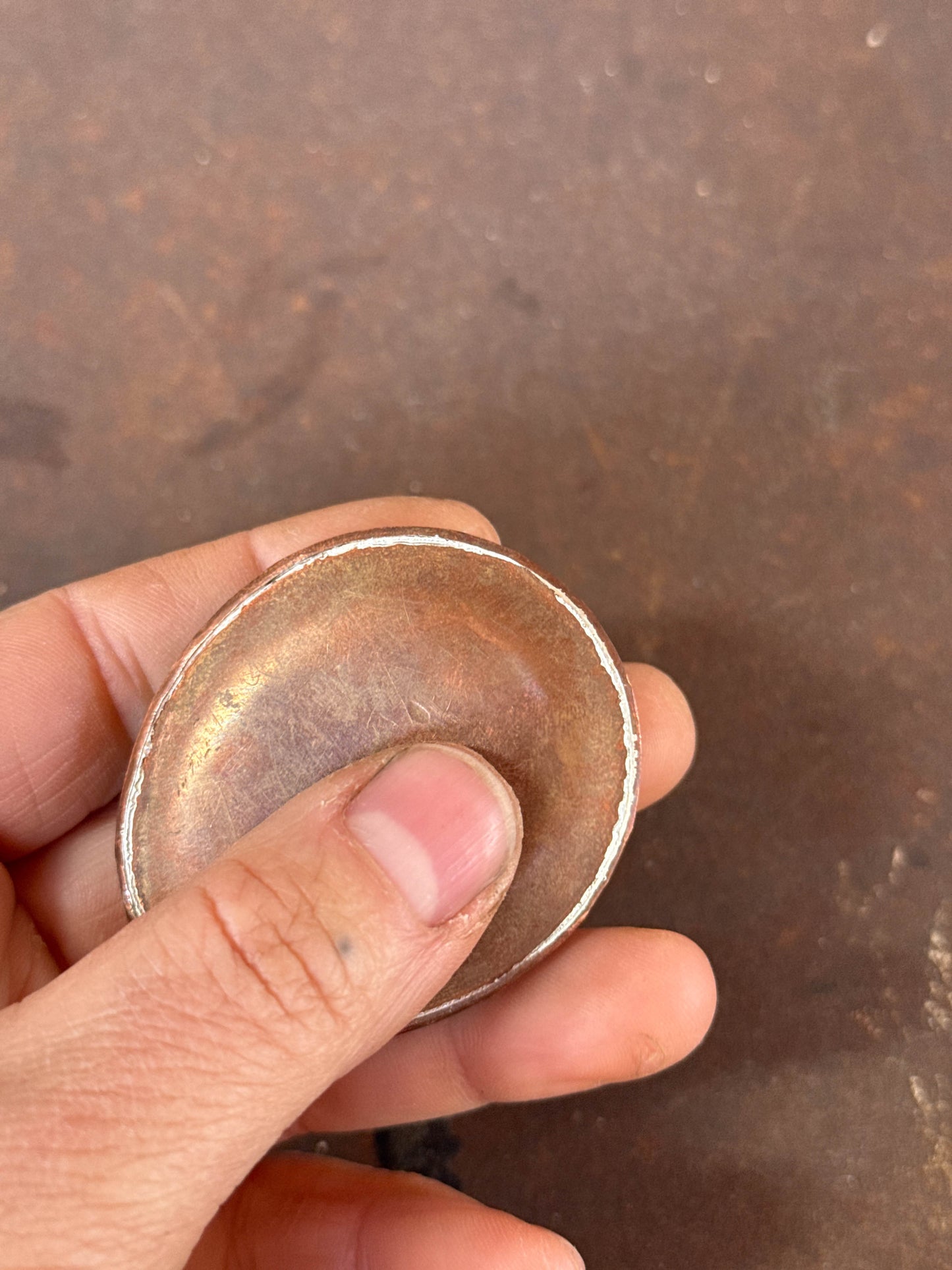 Copper Worry Stone #2