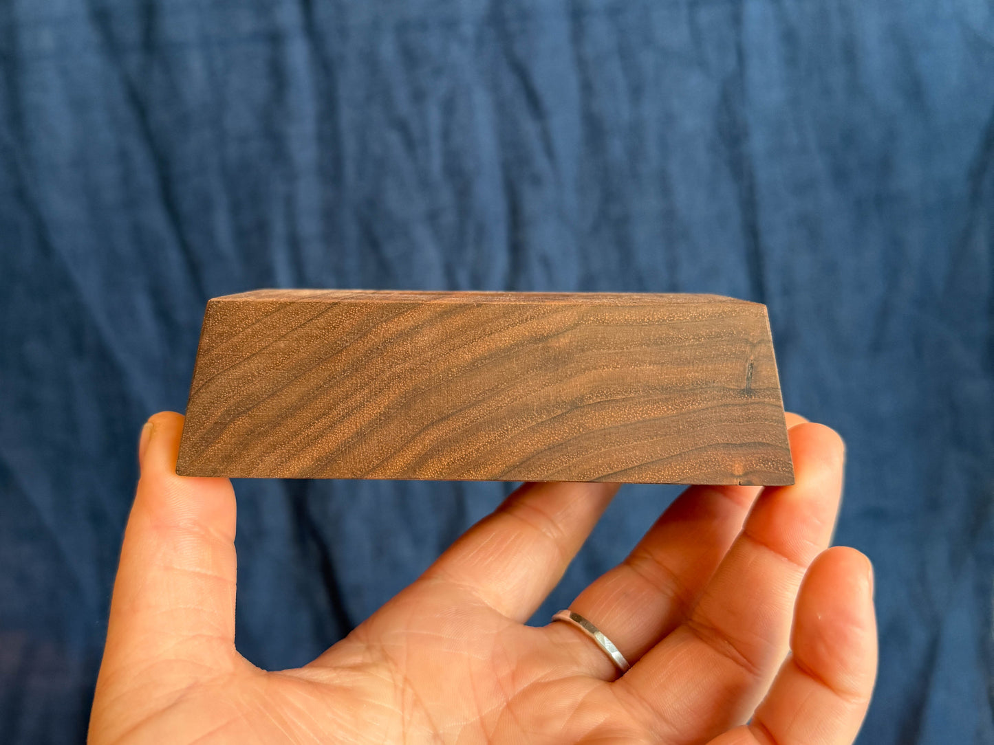 Wooden Display stand for Shallow Dish
