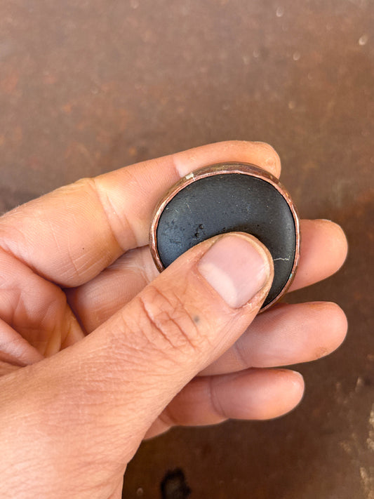 Copper Worry Stone #1