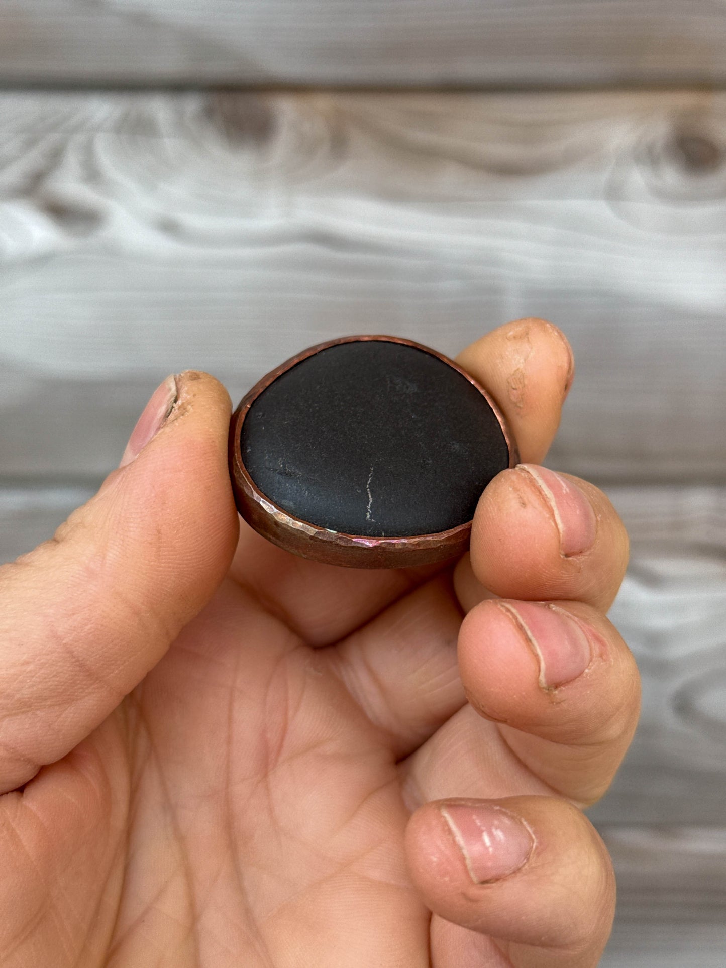 Copper Worry Stone #1