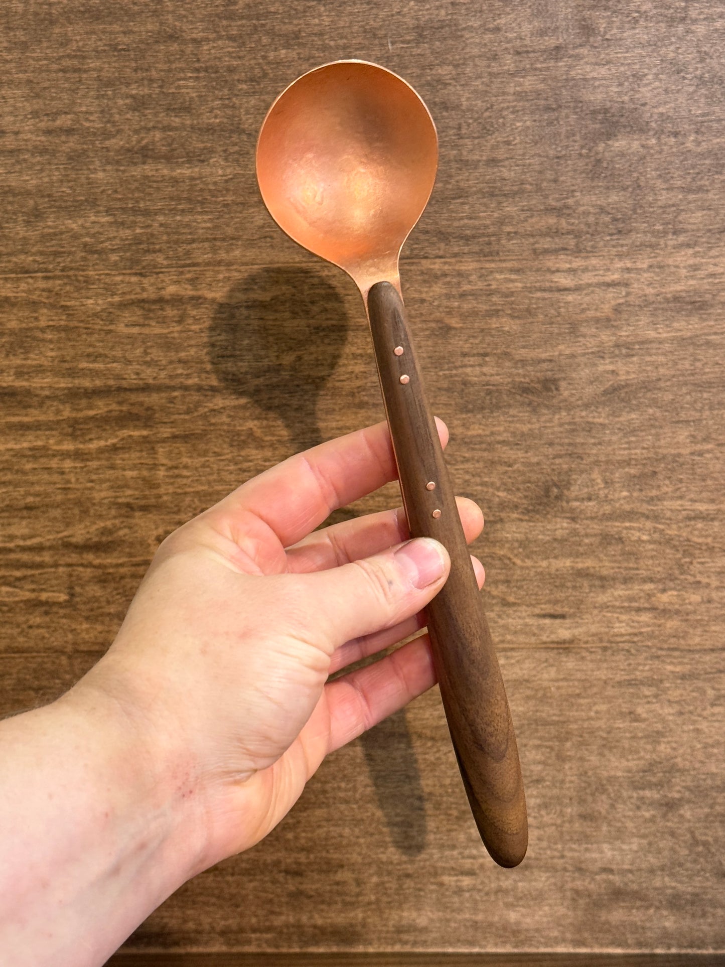 Coffee Spoon | Copper and Walnut