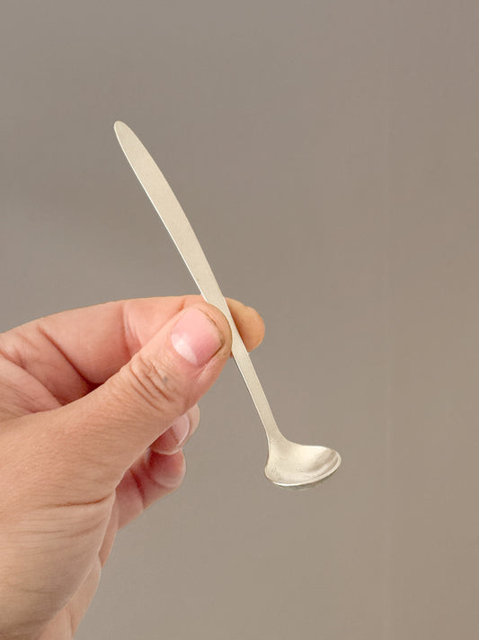 Silver Salt Spoon