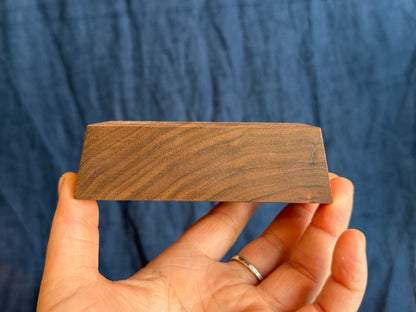 Wooden Display stand for Shallow Dish
